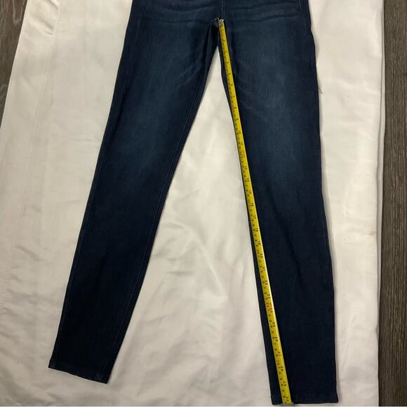 Aeropostale Low Rise Dark Wash Denim Jean 4 Long Classic Preppy Minimalist - Picture 7 of 9